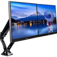 iiyama DS3002C-B1 Dual Gas Spring Monitor Arm - 2x27 iiyama DS3002C-B1 Dual Gas Spring Monitor Arm - 2x27